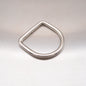 Dee Ring Mild Steel - Nickel Plated