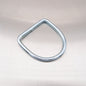 Dee Ring Welded - Zinc Plated