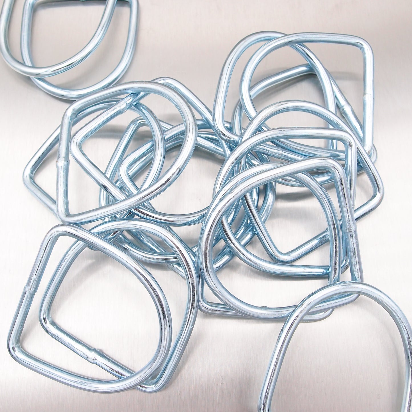 Dee Ring Welded - Zinc Plated