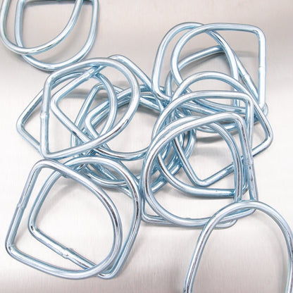 Dee Ring Welded - Zinc Plated