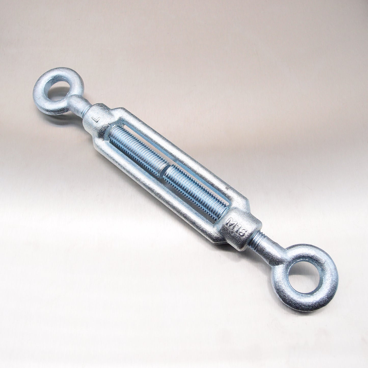 Turnbuckle - Eye & Eye - Galvanised - Open Body Straining Screw