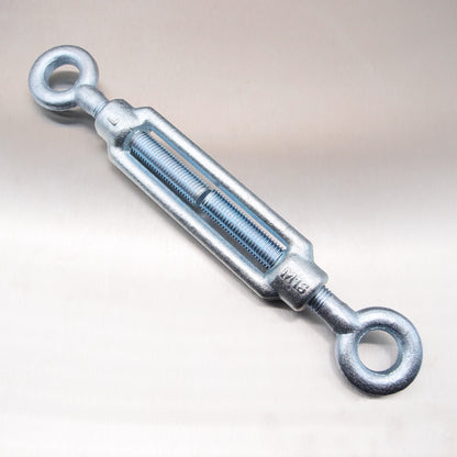Turnbuckle - Eye & Eye - Galvanised - Open Body Straining Screw