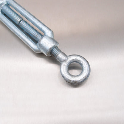 Turnbuckle - Hook & Eye - Galvanised - Open Body Straining Screw