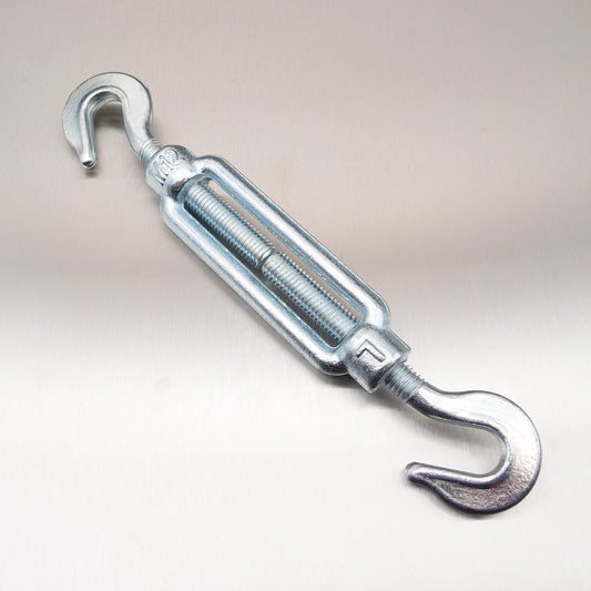 Turnbuckle - Hook & Hook - Galvanised - Open Body Straining Screw