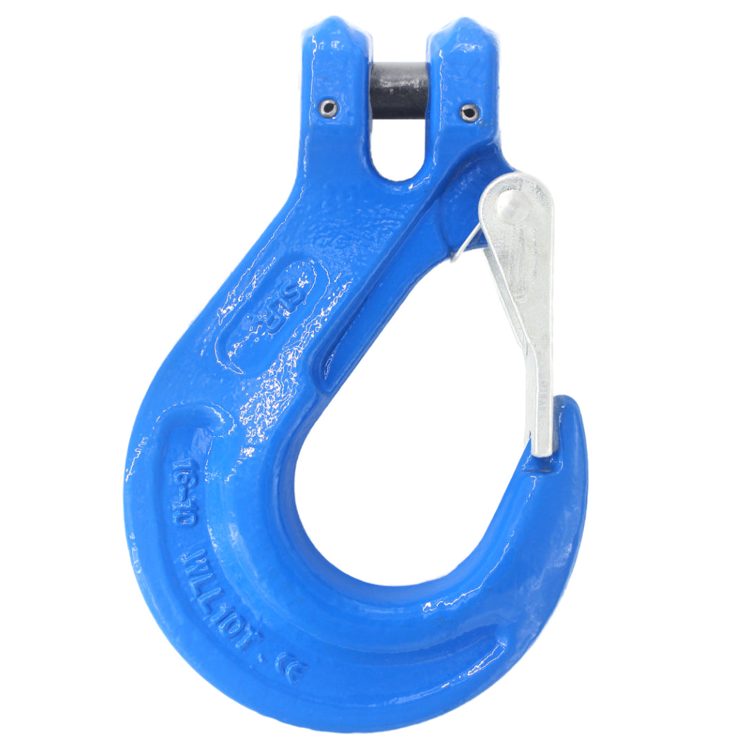 Grade 100 Clevis Sling Hook with Safety Catch