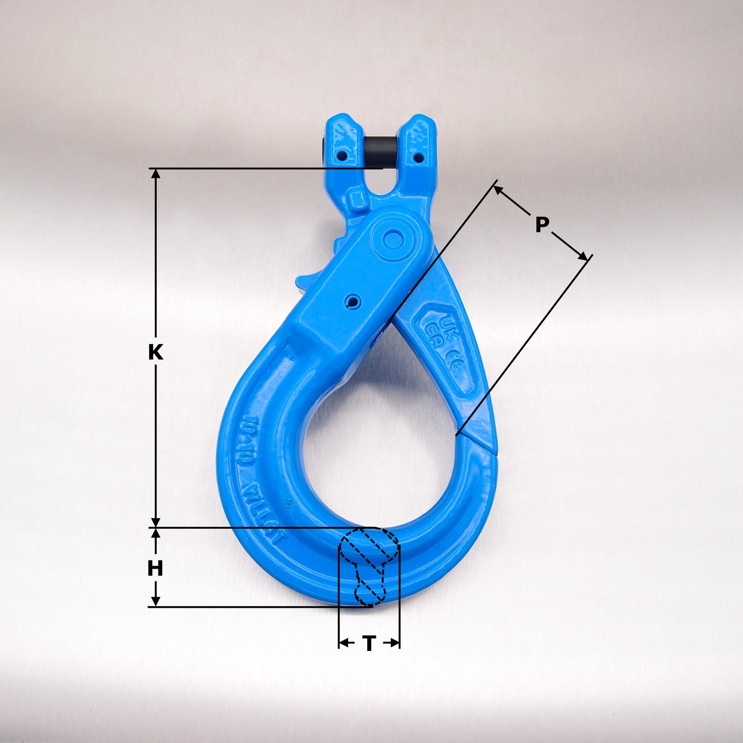 Grade 100 Clevis Auto Lock Hook