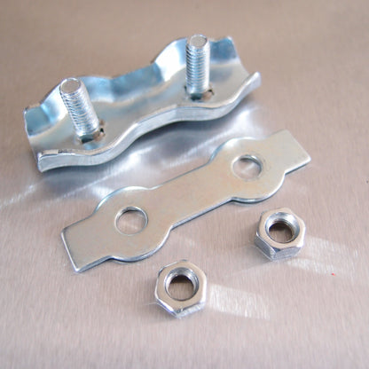 Duplex Wire Rope Grips: Zinc Plated