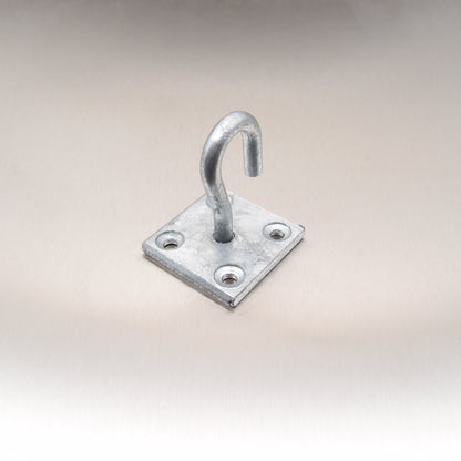 50mm x 50mm Hook on Plate - Galvanised Steel