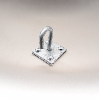 50mm x 50mm Hook on Plate - Galvanised Steel