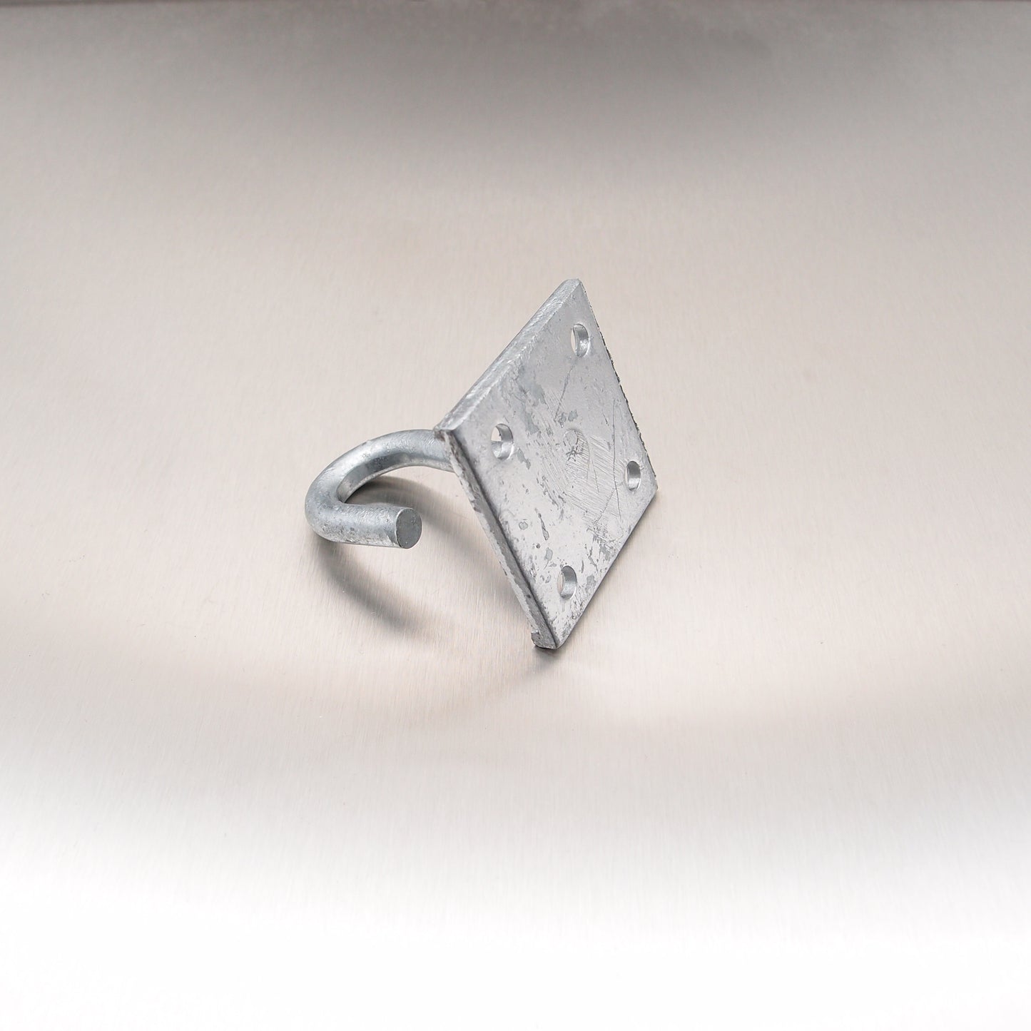 50mm x 50mm Hook on Plate - Galvanised Steel