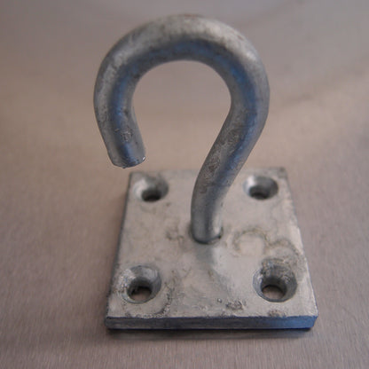 50mm x 50mm Galvanised Hook-on-Plates