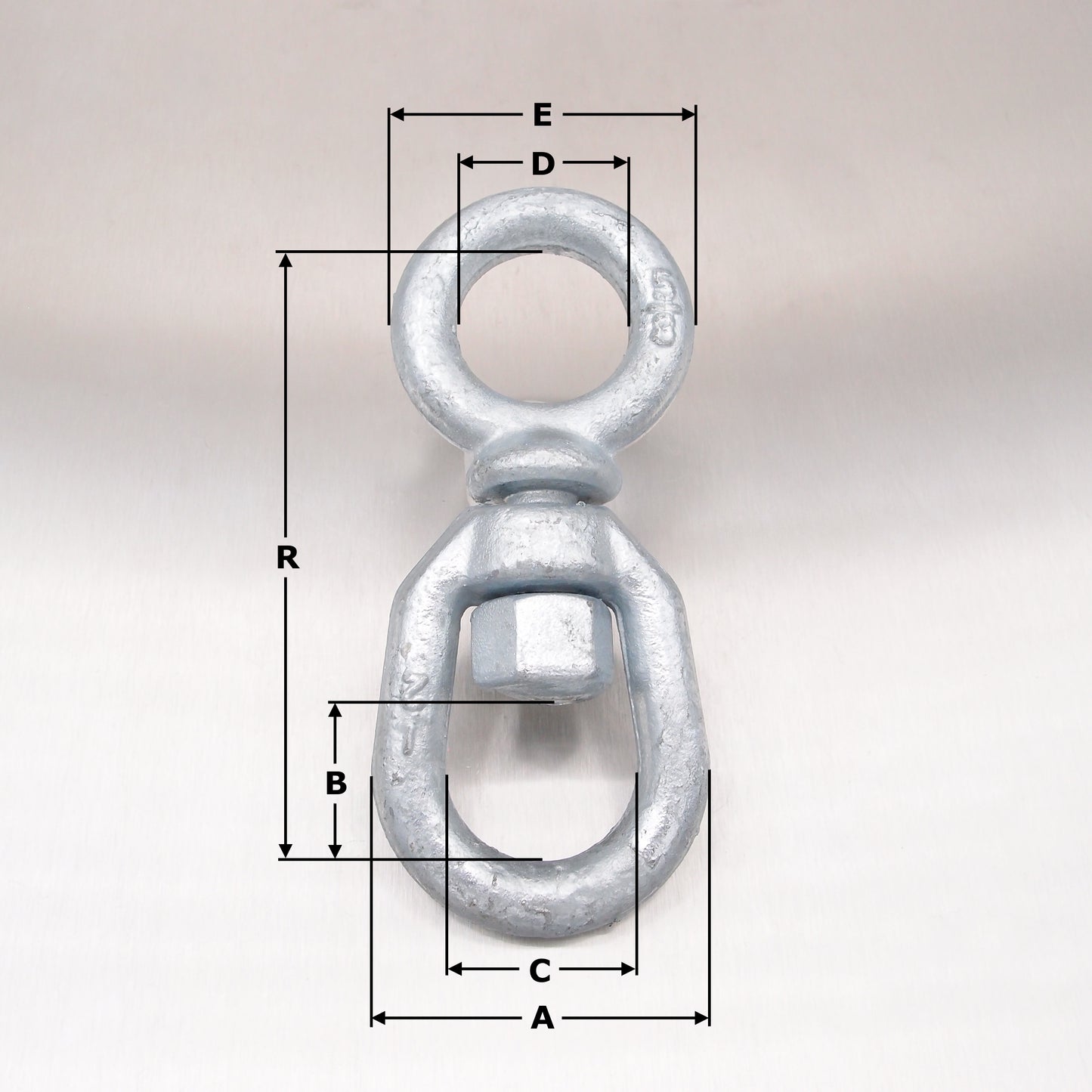 Chain/Mooring Swivels: Galvanised