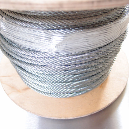 Wire Rope - Galvanised Steel - 7 x 7 WSC