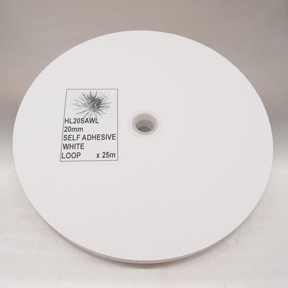 Hook & Loop Fastener - Self-Adhesive - 25m Roll