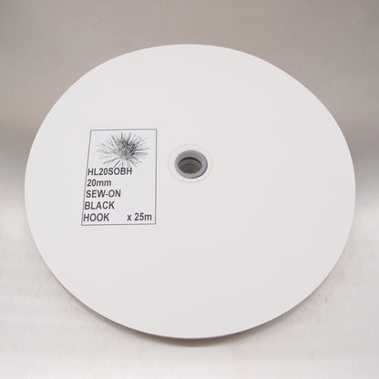 Hook & Loop Fastener - Sew-On - 25m Roll