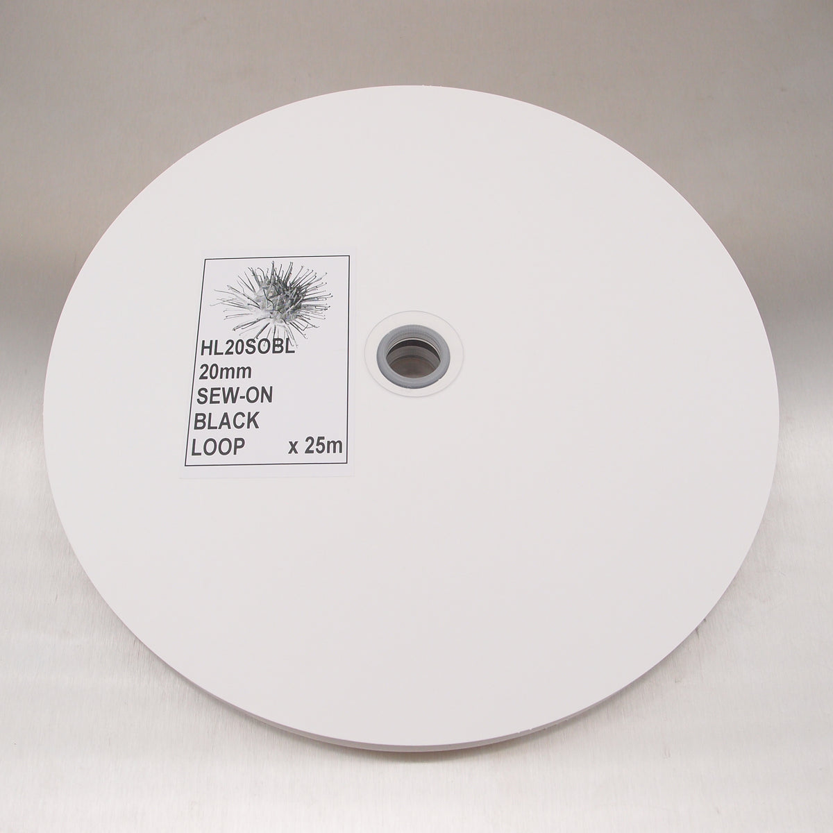 Hook & Loop Fastener - Sew-On - 25m Roll