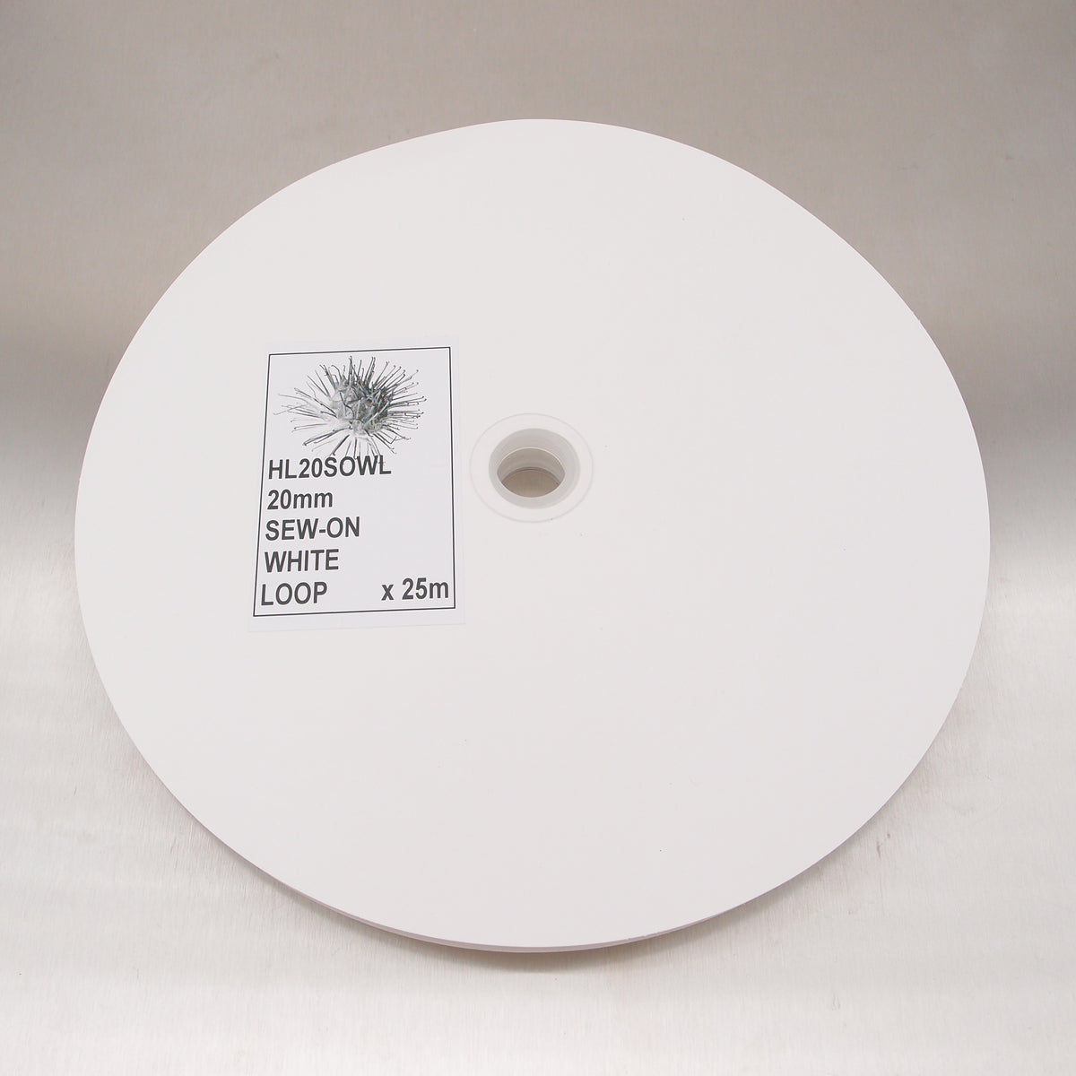 Hook & Loop Fastener - Sew-On - 25m Roll