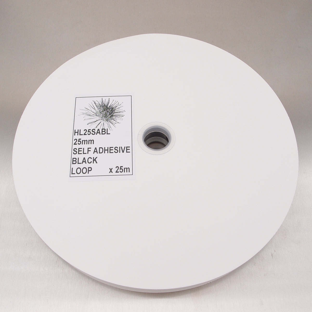 Hook & Loop Fastener - Self-Adhesive - 25m Roll