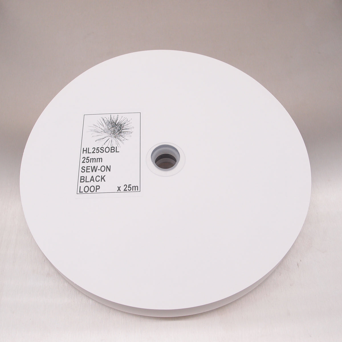 Hook & Loop Fastener - Sew-On - 25m Roll