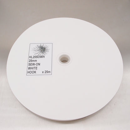 Hook & Loop Fastener - Sew-On - 25m Roll