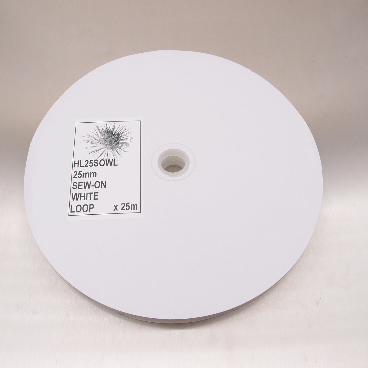 Hook & Loop Fastener - Sew-On - 25m Roll