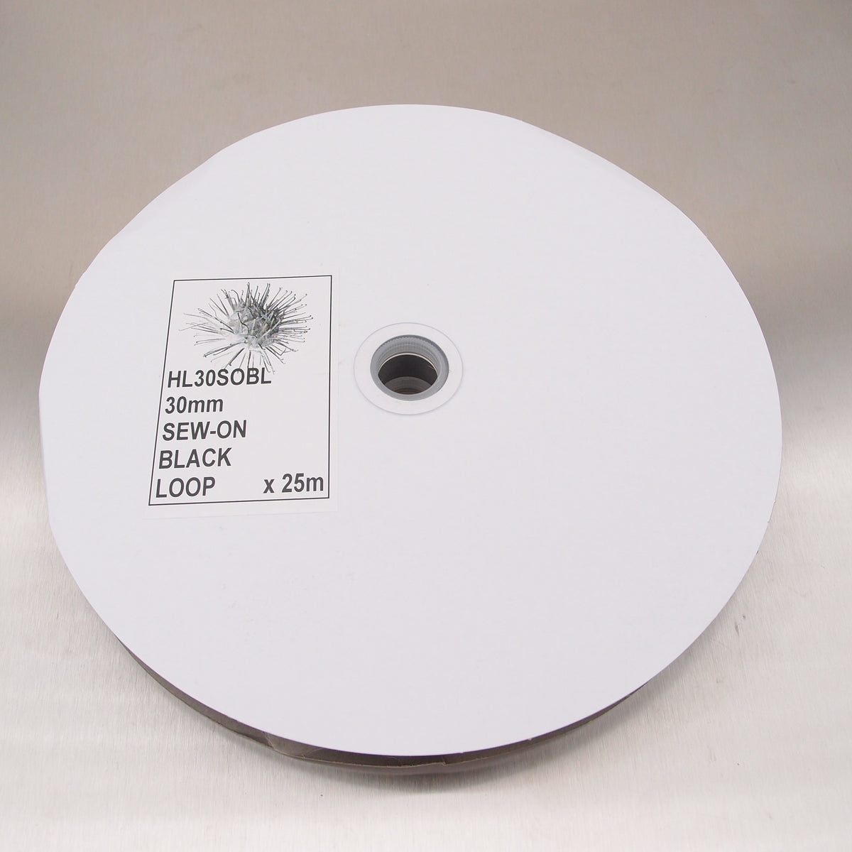 Hook & Loop Fastener - Sew-On - 25m Roll