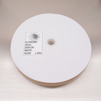 Hook & Loop Fastener - Sew-On - 25m Roll
