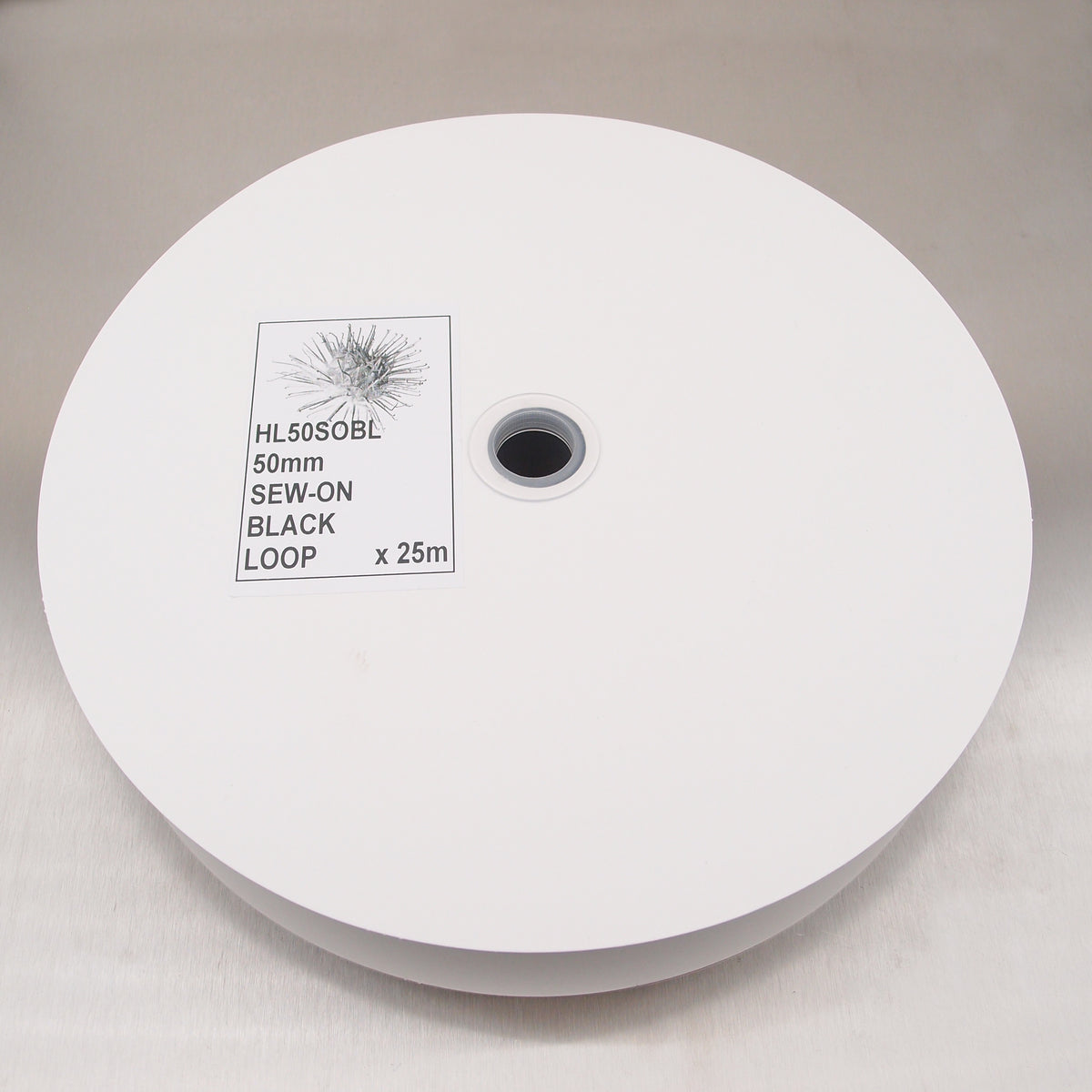Hook & Loop Fastener - Sew-On - 25m Roll