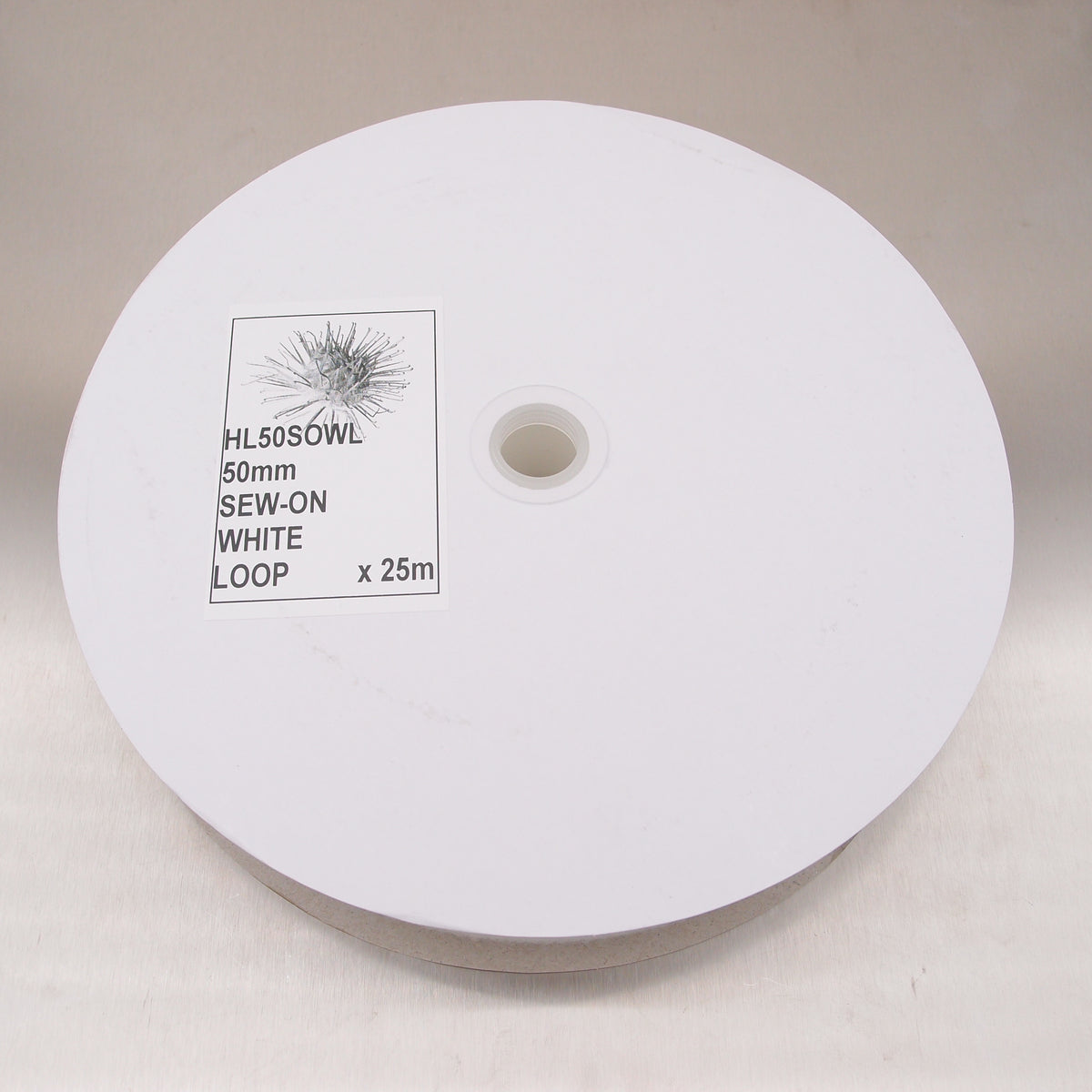 Hook & Loop Fastener - Sew-On - 25m Roll