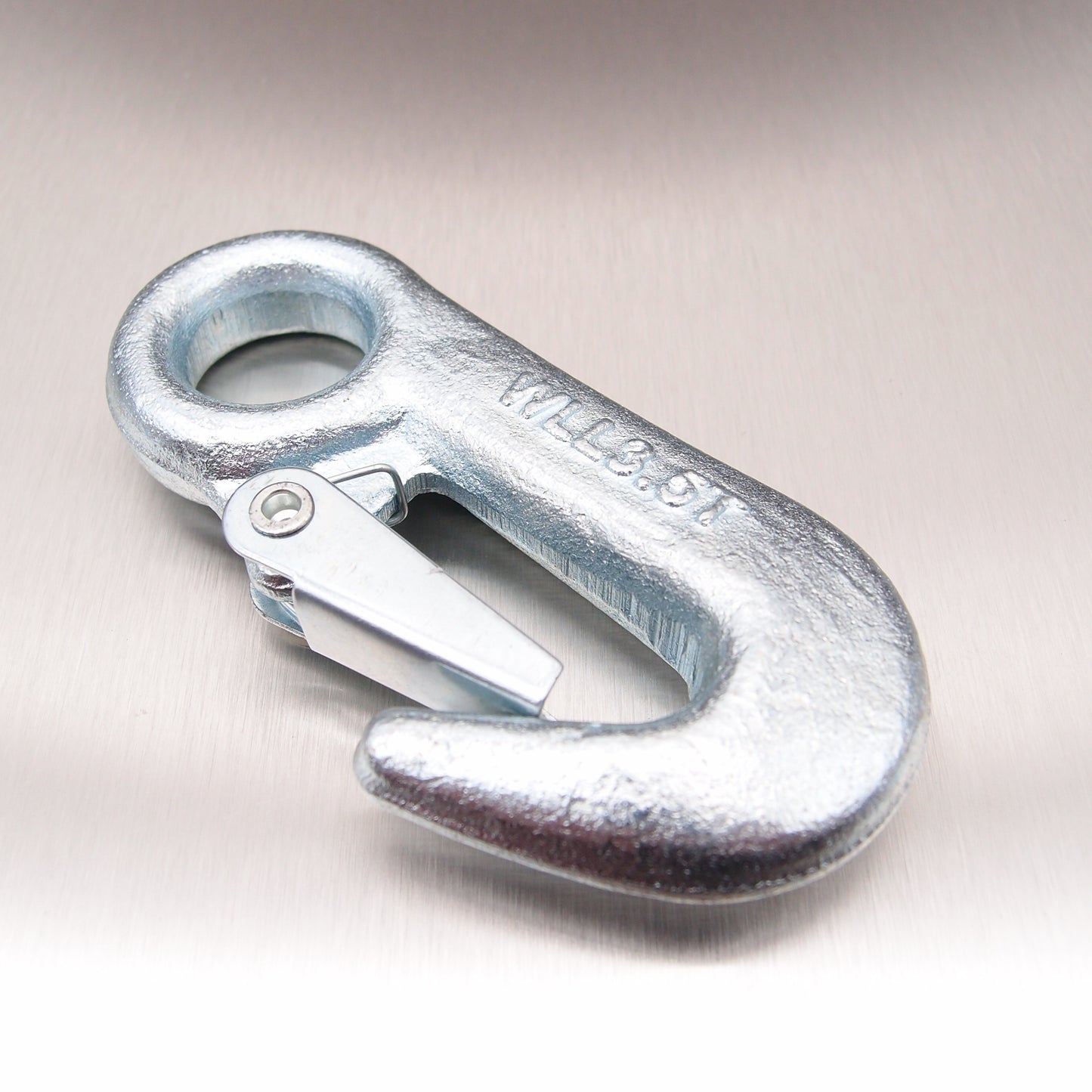 90mm Winch Hooks: Zinc Plated - Standard