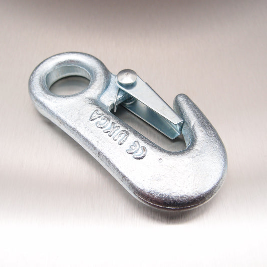 90mm Winch Hooks: Zinc Plated - Standard