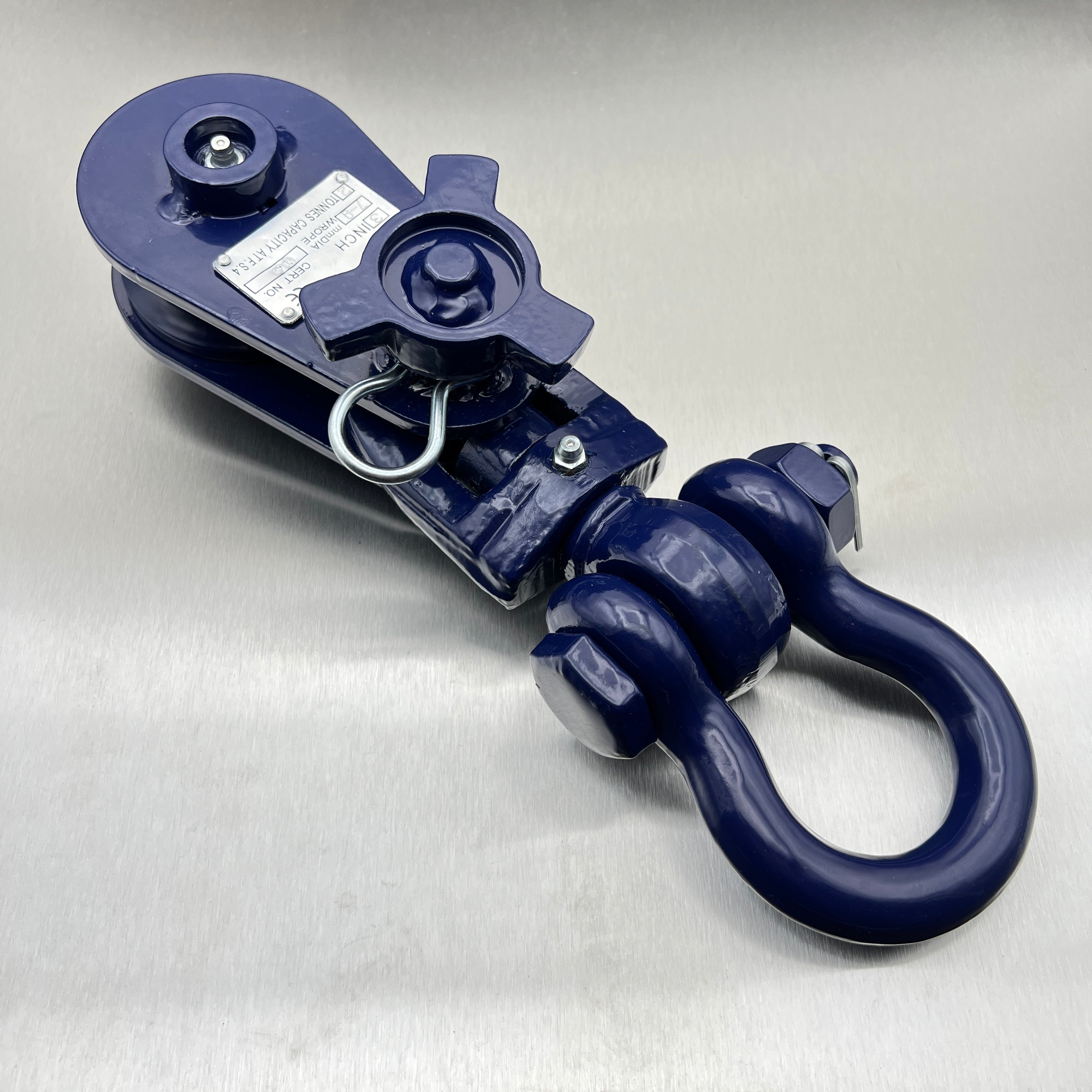 Lightweight Heavy Duty Snatch blocks - with Swivel Shackle – Absolute ...