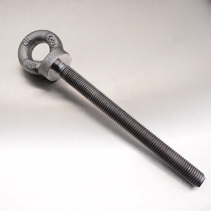 Metric Long Shank Collared Eyebolts - Tested and Certified