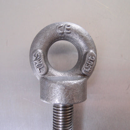 Metric Long Shank Collared Eyebolts - Tested and Certified