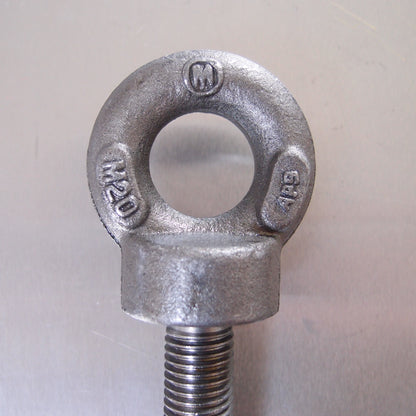 Metric Long Shank Collared Eyebolts - Tested and Certified