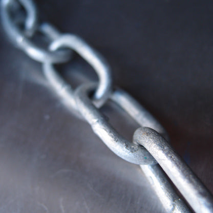 Mild Steel Welded Straight Link Chain - Hot Dipped Galvanised