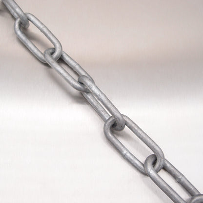 Welded Straight Link Chain - Galvanised Steel