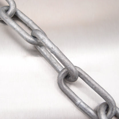 Welded Straight Link Chain - Galvanised Steel