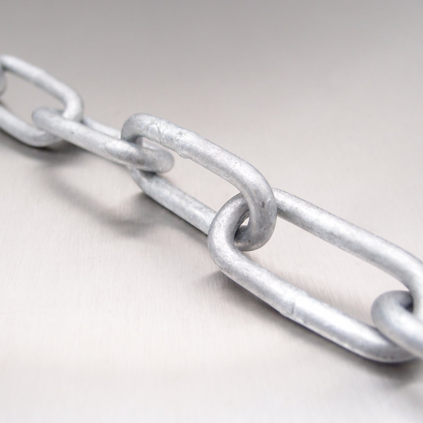 Welded Straight Link Chain - Galvanised Steel