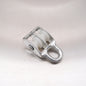 Double Awning Pulley - Nylon Sheaves - Fixed Eye - Zinc Plated Steel