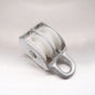 Double Awning Pulley - Nylon Sheaves - Fixed Eye - Zinc Plated Steel