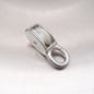 Single Awning Pulley - Nylon Sheave - Fixed Eye - Zinc Plated Steel