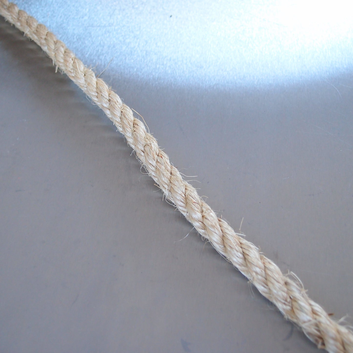 Natural Sisal Fibre Traditional Rope - Three Strand