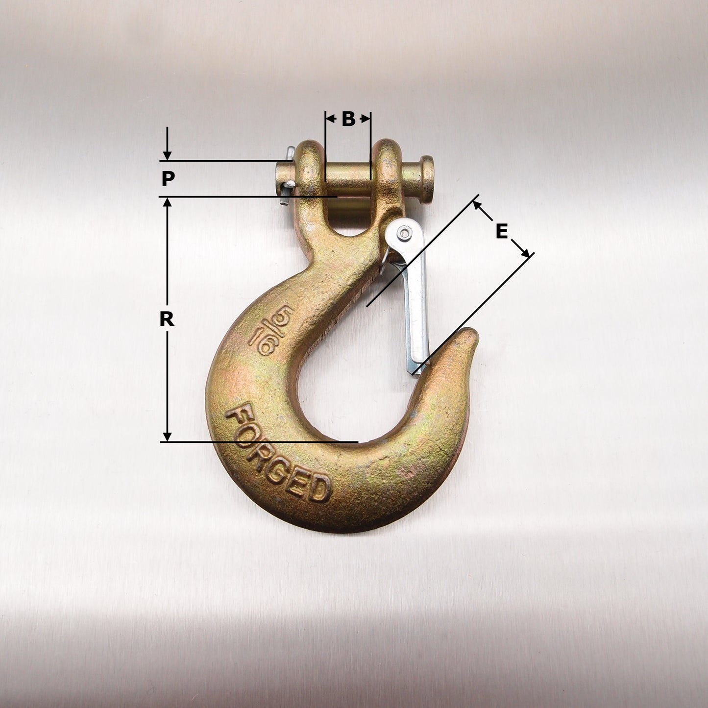 Clevis Slip Hook - Alloy Steel - Zinc Plated