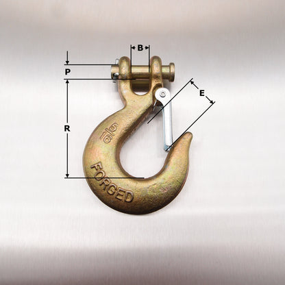 Clevis Slip Hook - Alloy Steel - Zinc Plated