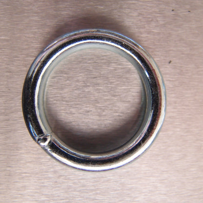Welded Round Ring - Zinc Plated Steel