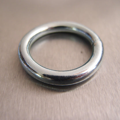 Welded Round Ring - Zinc Plated Steel