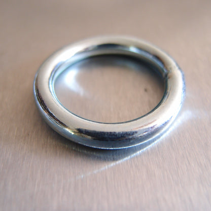 Welded Round Ring - Zinc Plated Steel