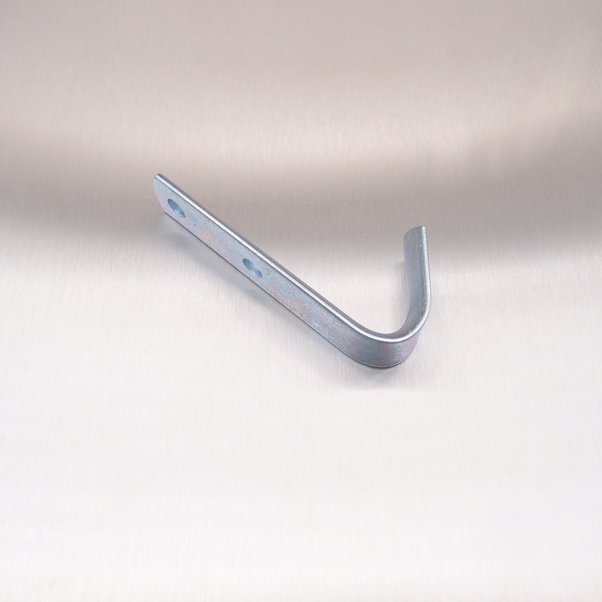Bolt On Rope Hooks Zinc Plated - Half Round Pattern