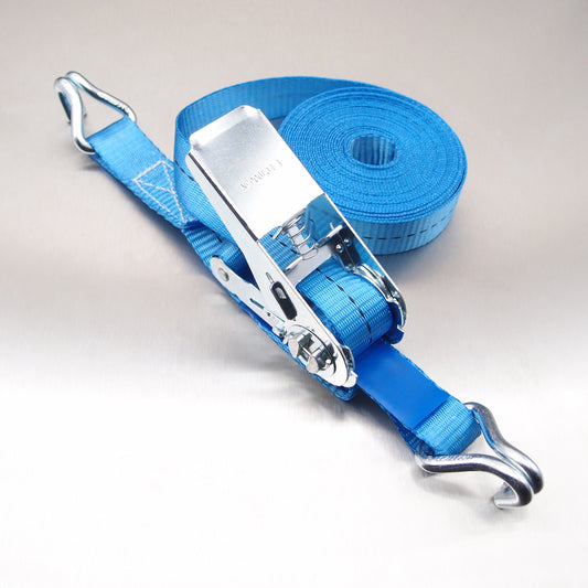 25mm Ratchet Strap, 800kgs with Claw Hooks